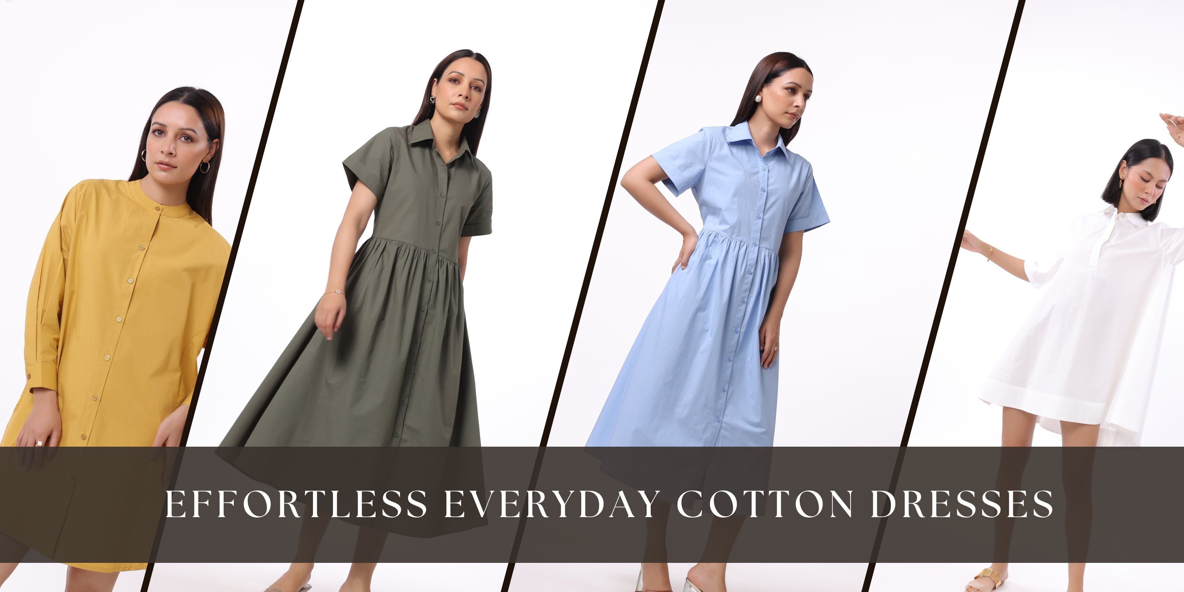 Women Cotton Dresses – Everyday & Casual Wear