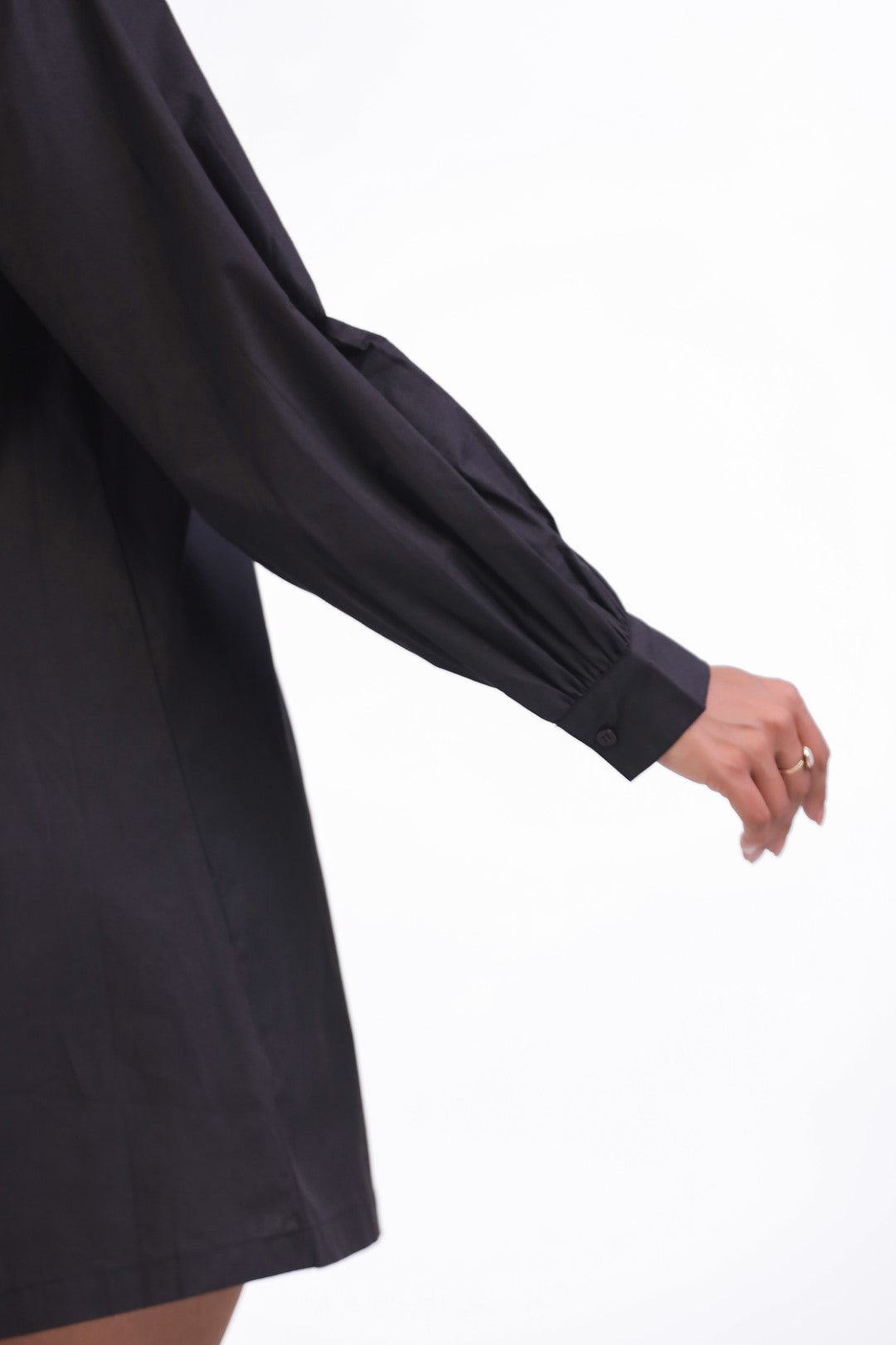 Women’s Black Cotton Dress