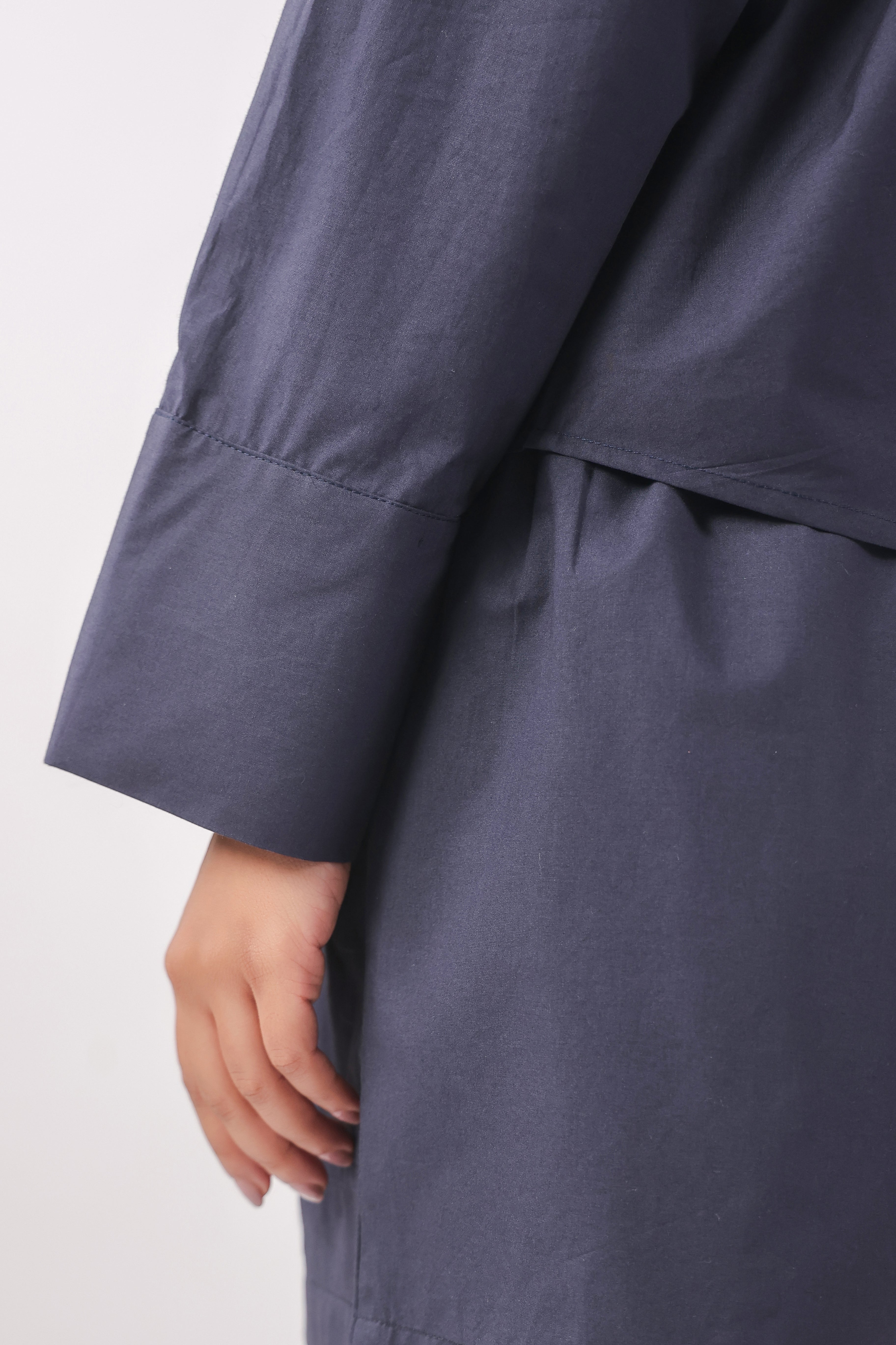 Women’s Navy Cotton Top with Navy Shorts Co-Ord Set