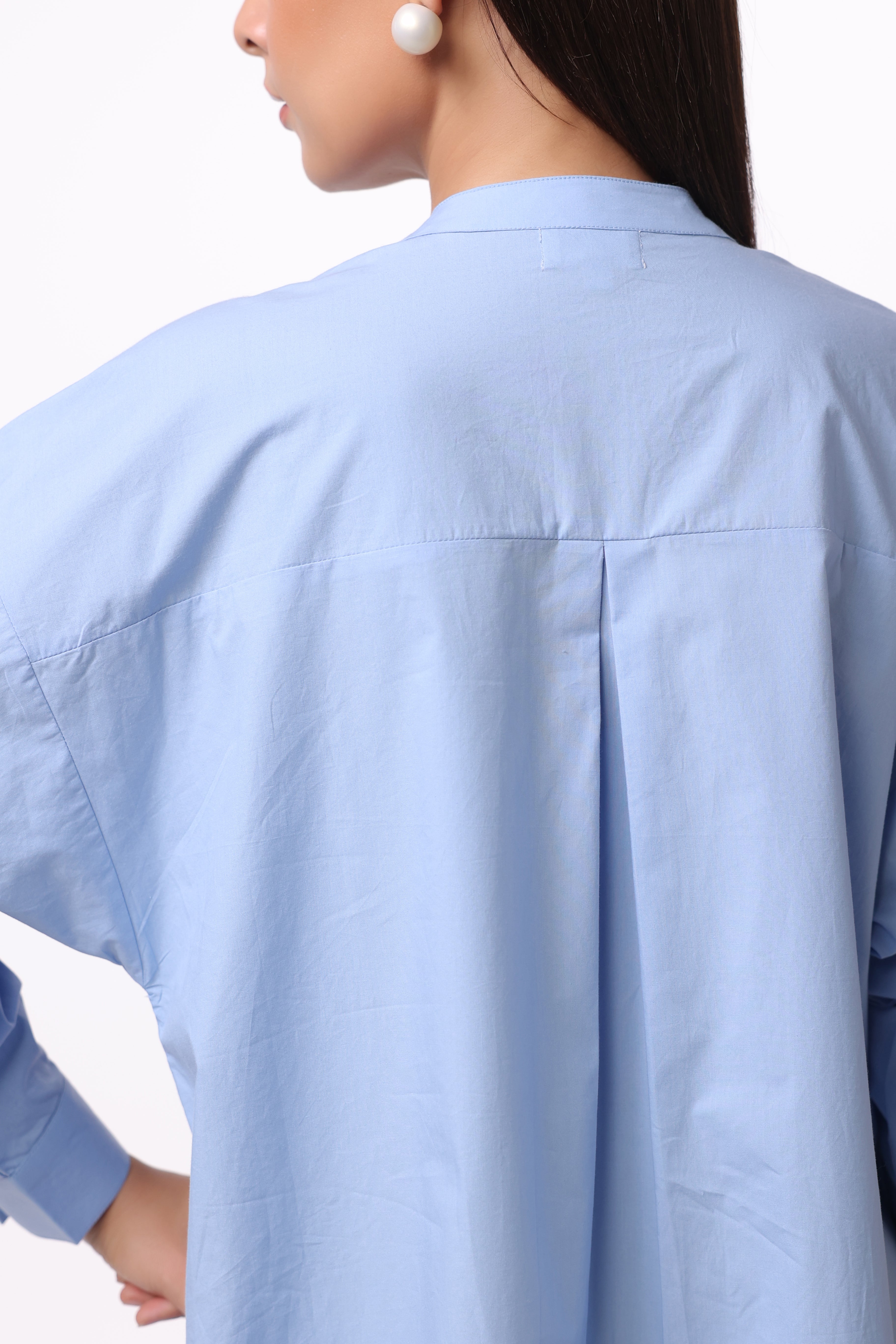 Women’s Blue Cotton Dress