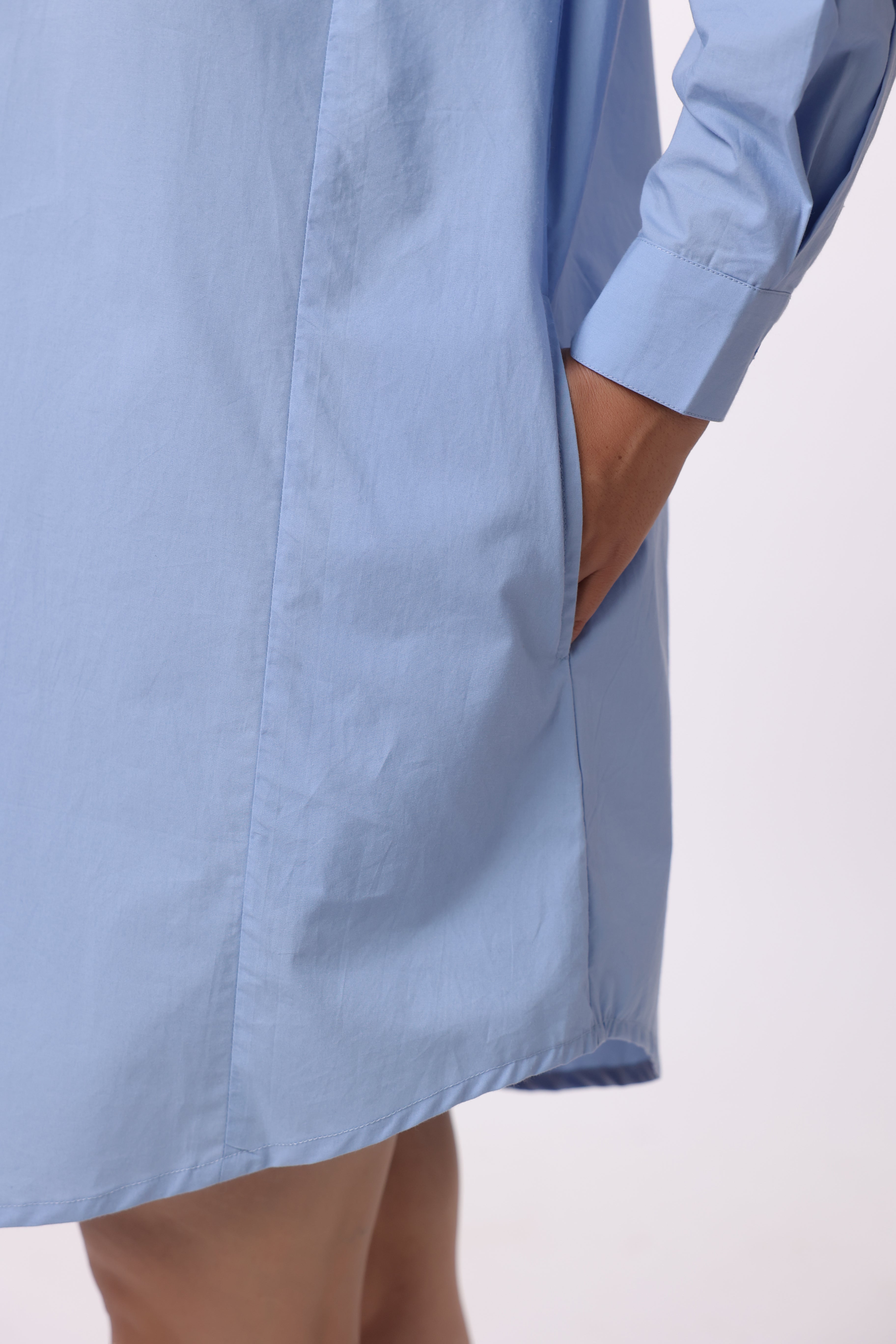 Women’s Blue Cotton Dress