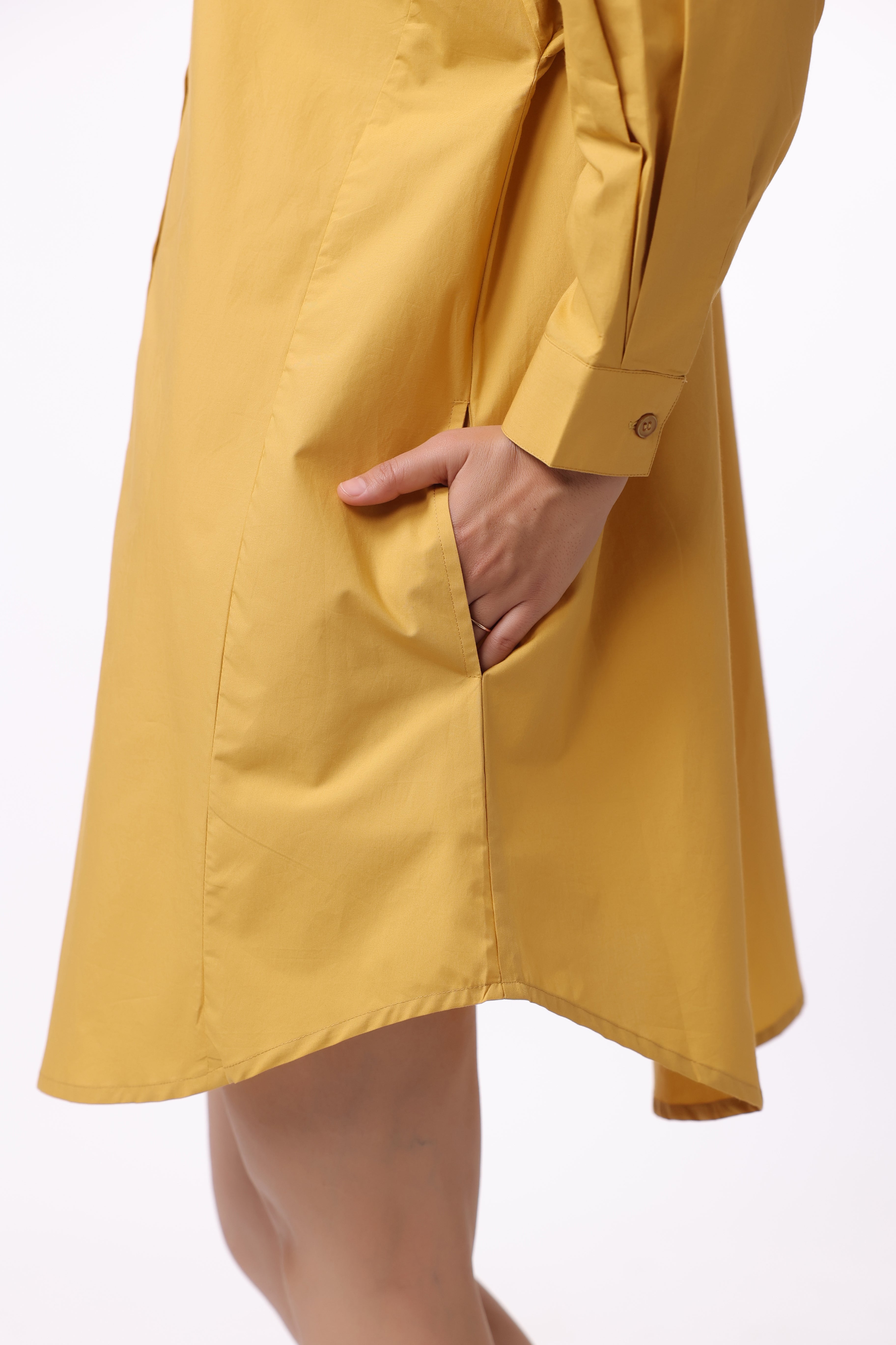Women’s Yellow Cotton Dress