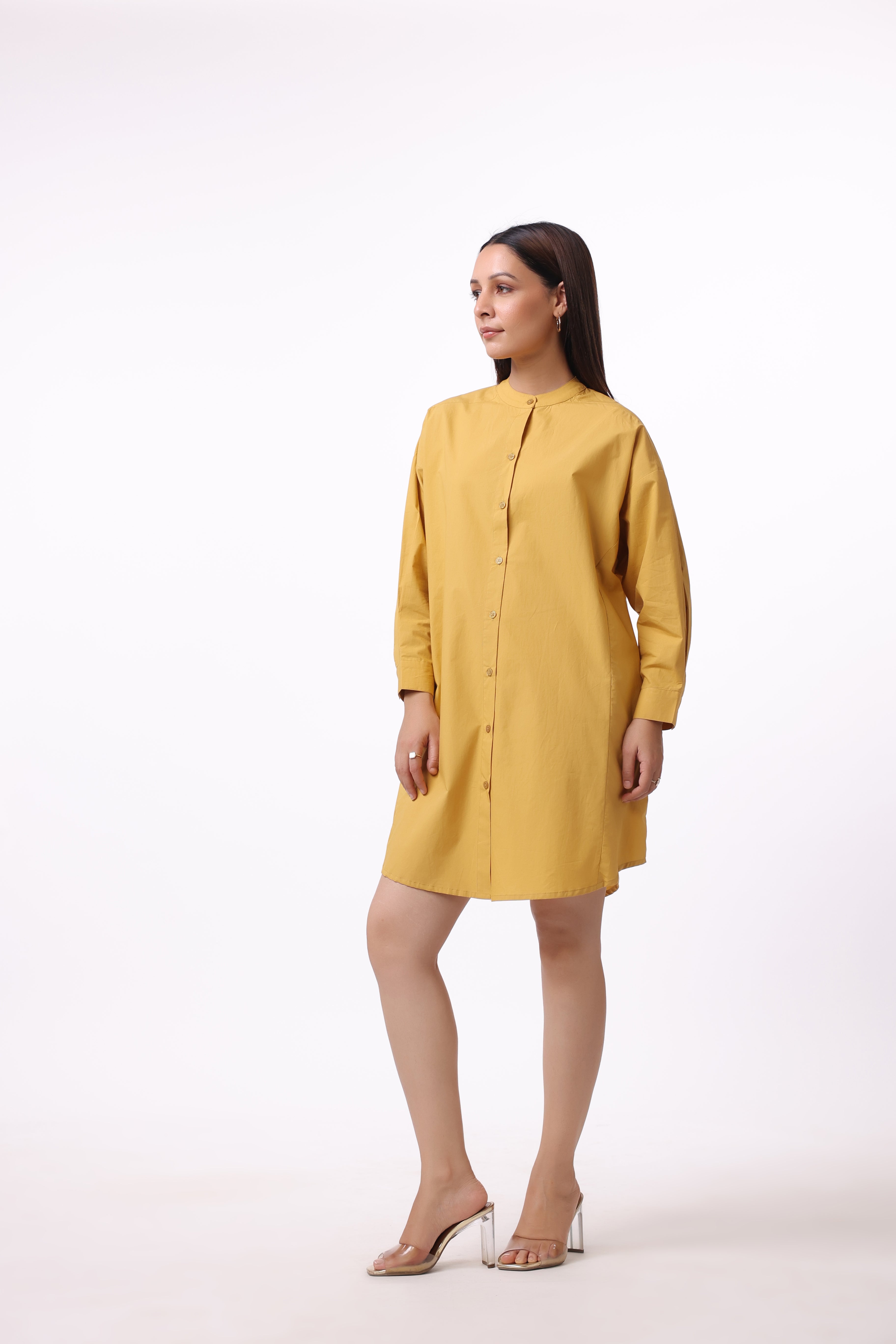 Women’s Yellow Cotton Dress