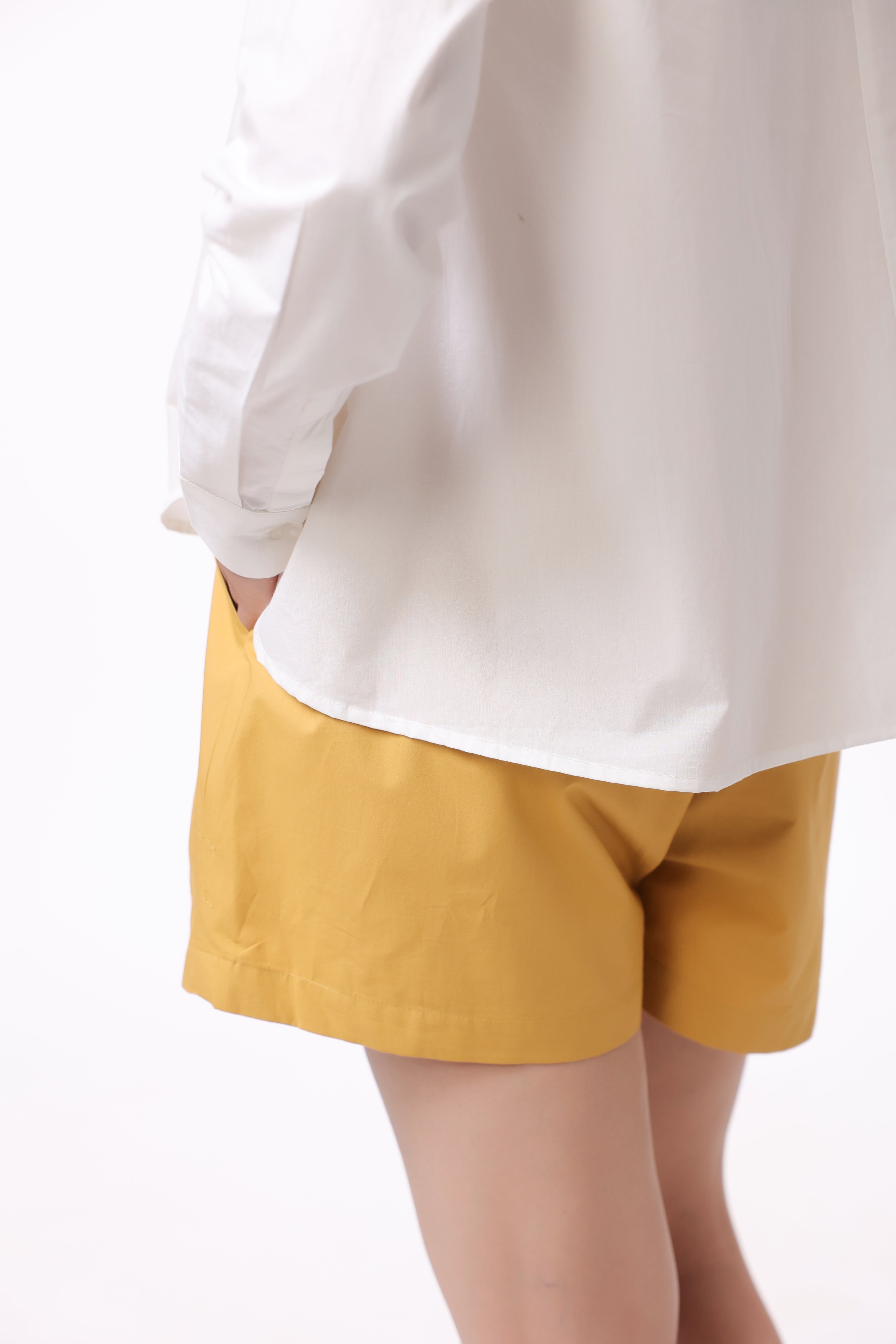 MUUN Women White Solid Cotton Top & Short Co-Ord Set