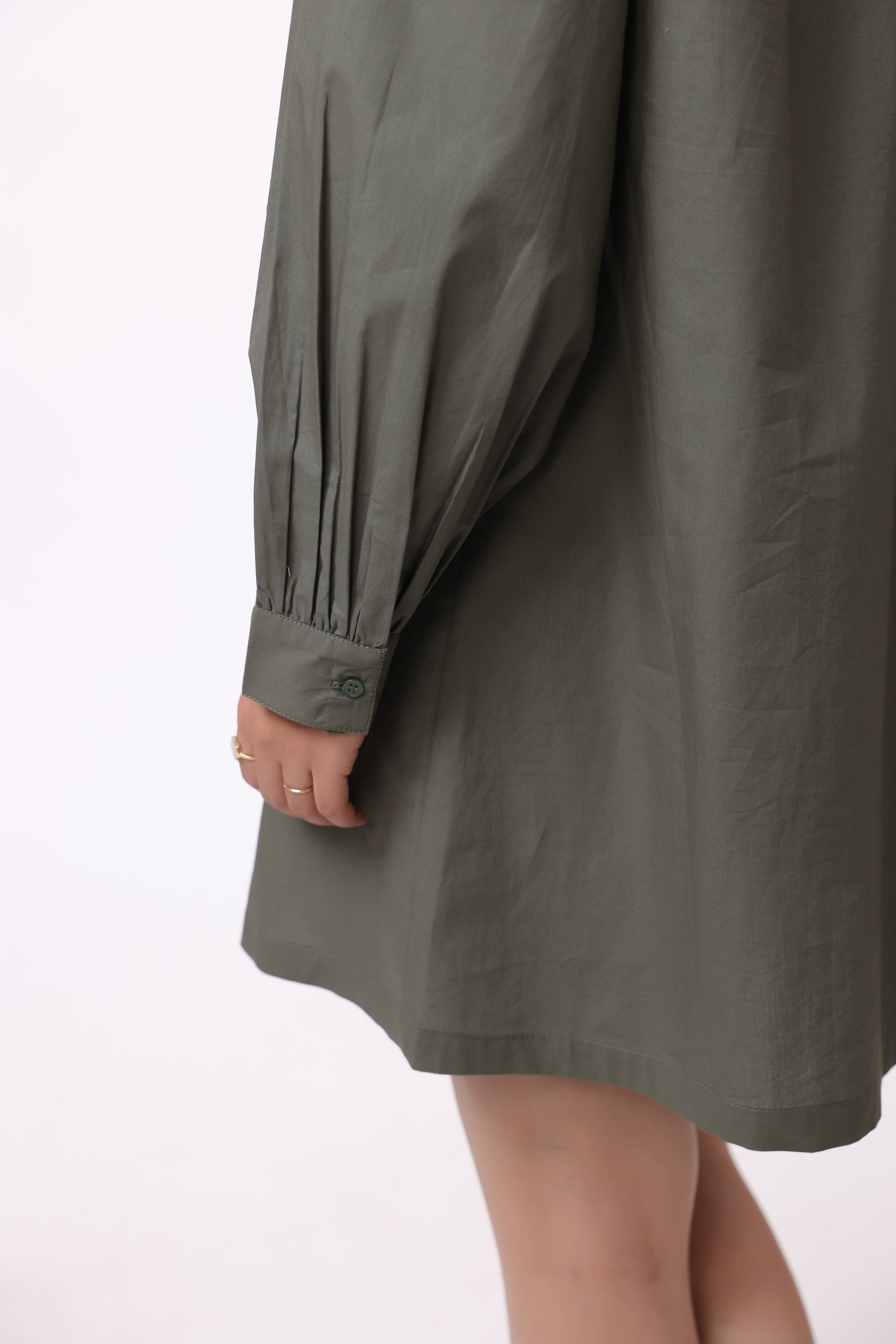 Women’s Green Cotton Dress