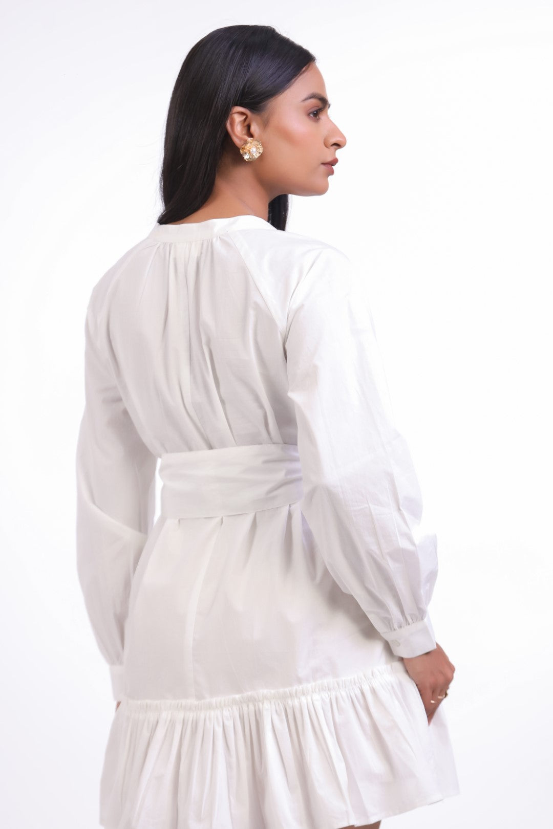 Women’s White Cotton Dress