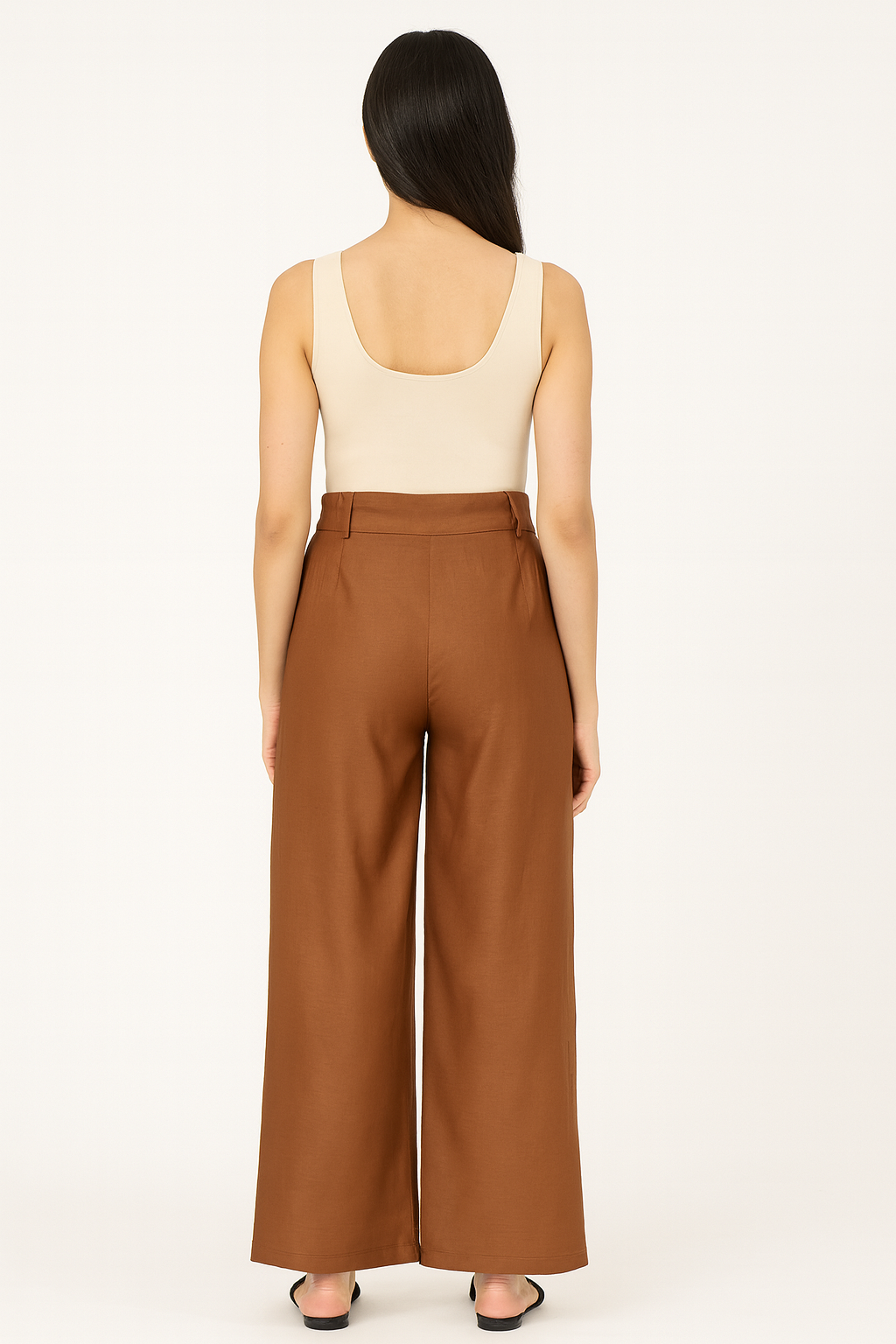 Women’s Rust Cotton Trouser