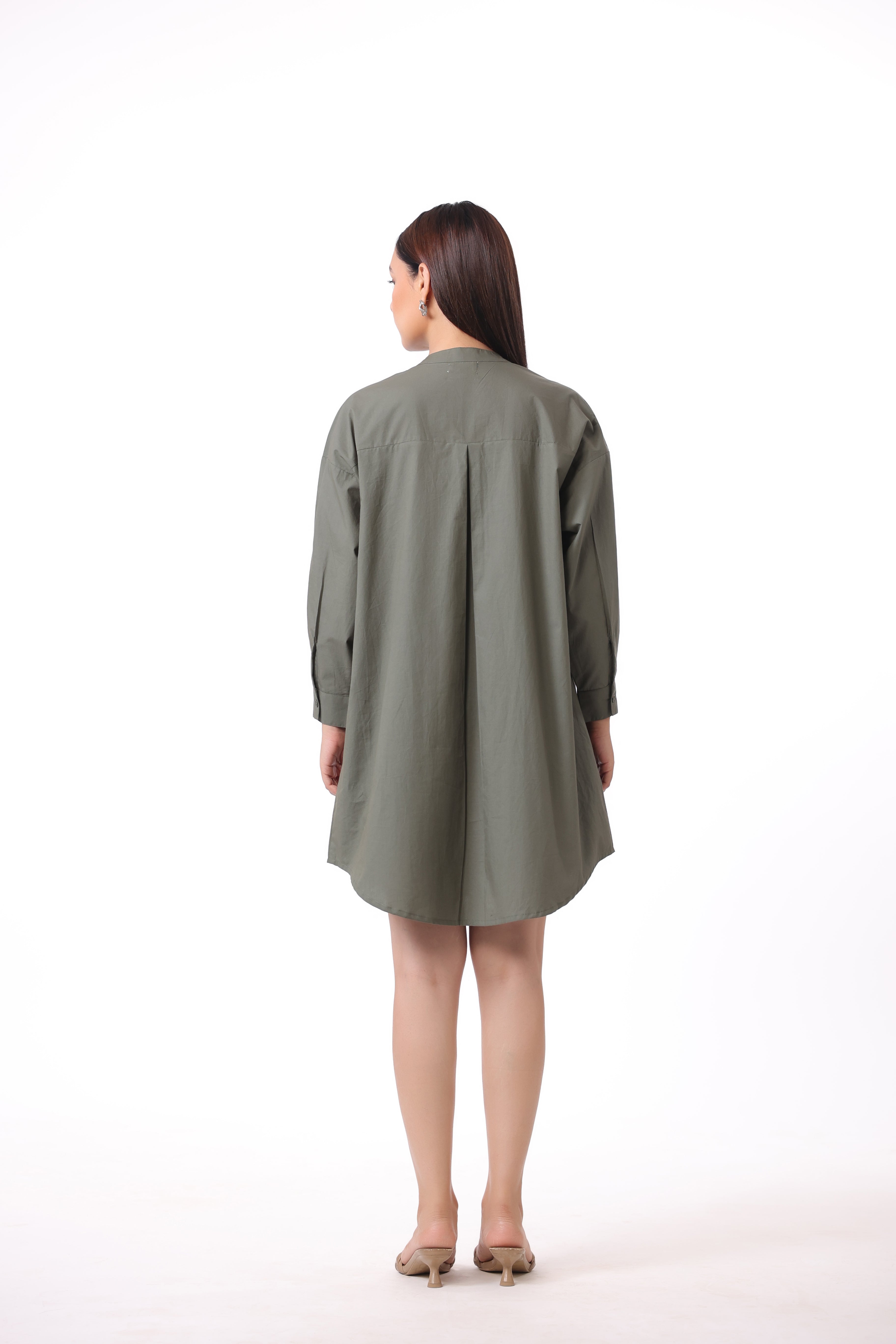 Women’s Green Cotton Dress