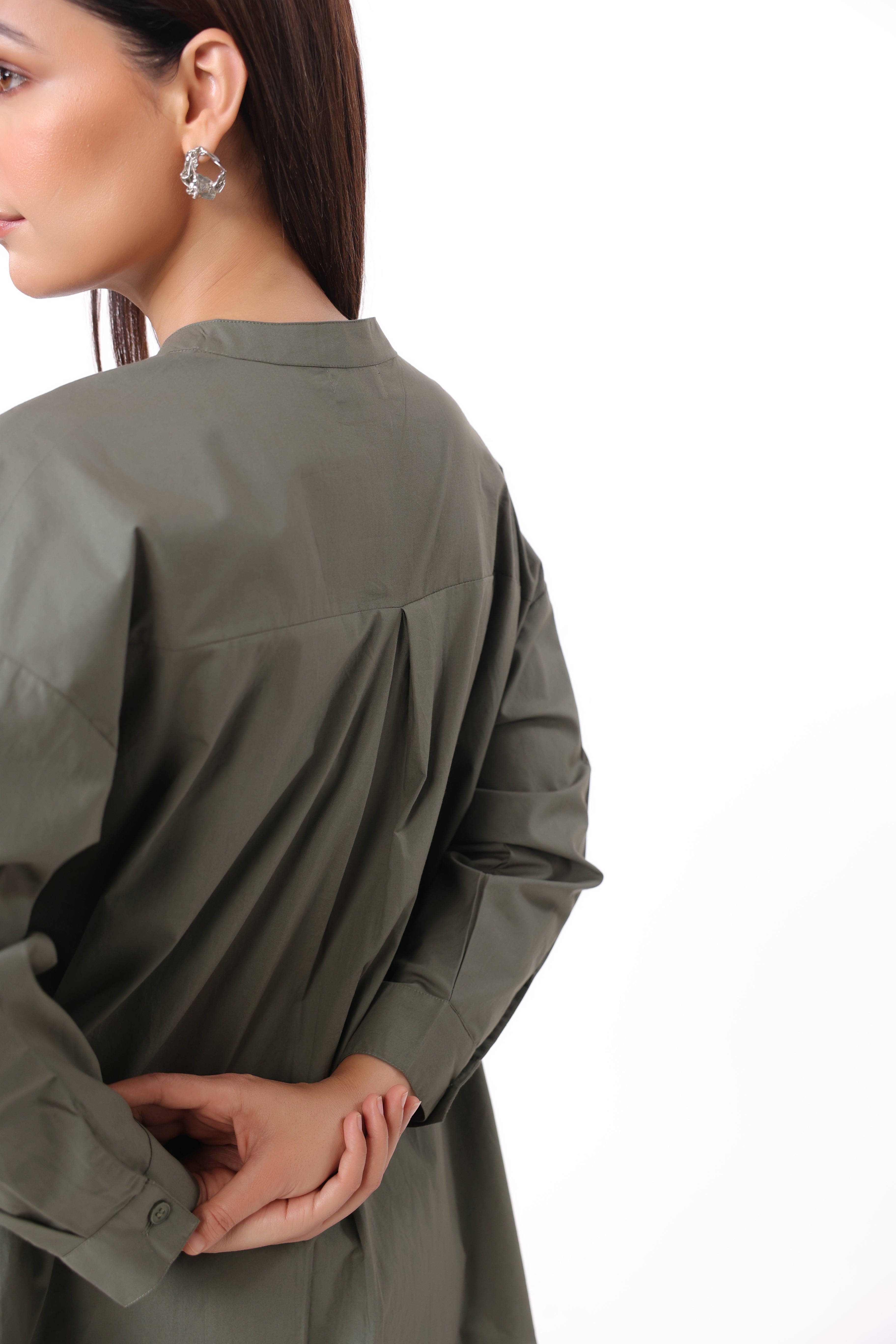 Women’s Green Cotton Dress