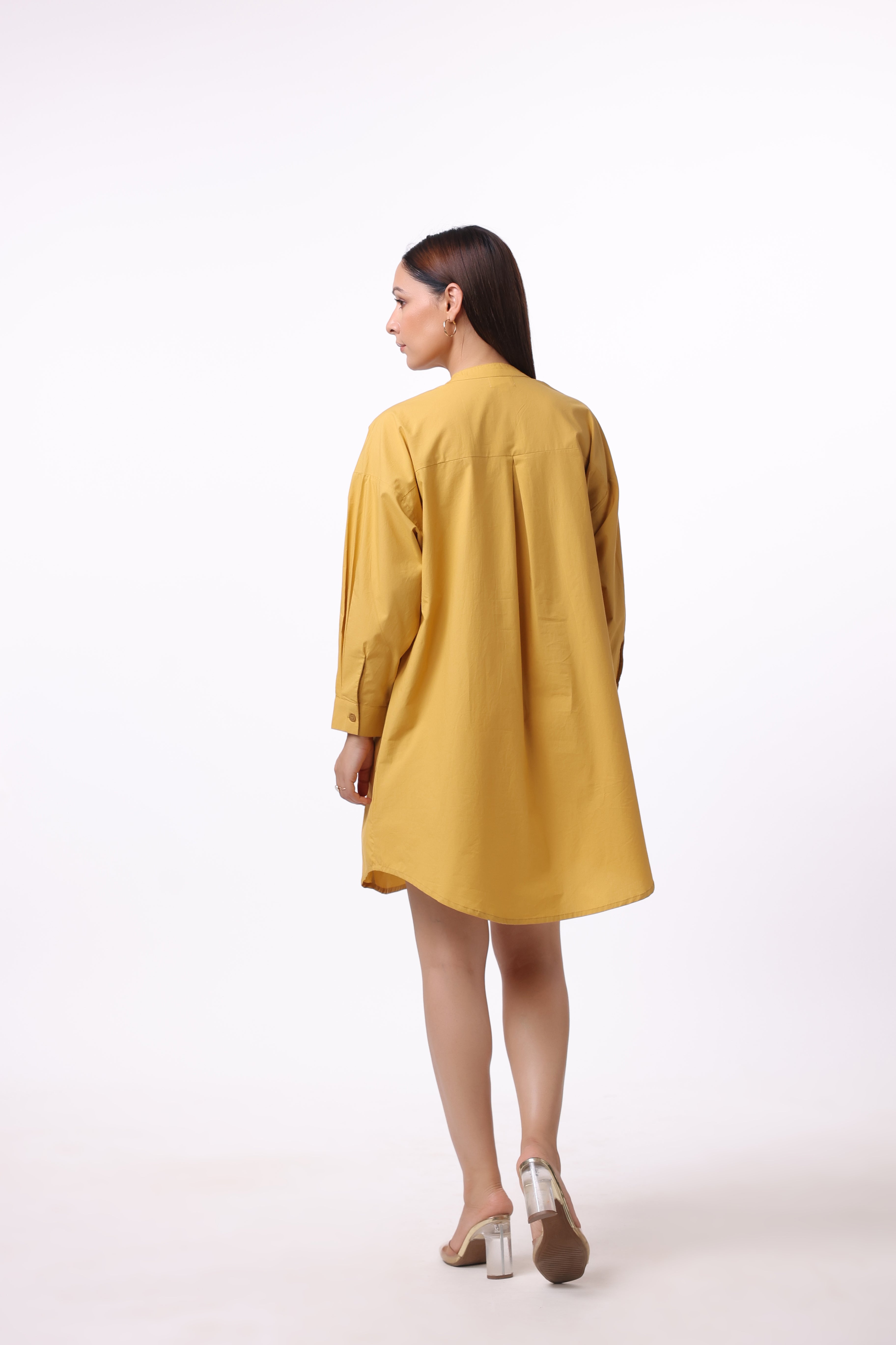 Women’s Yellow Cotton Dress