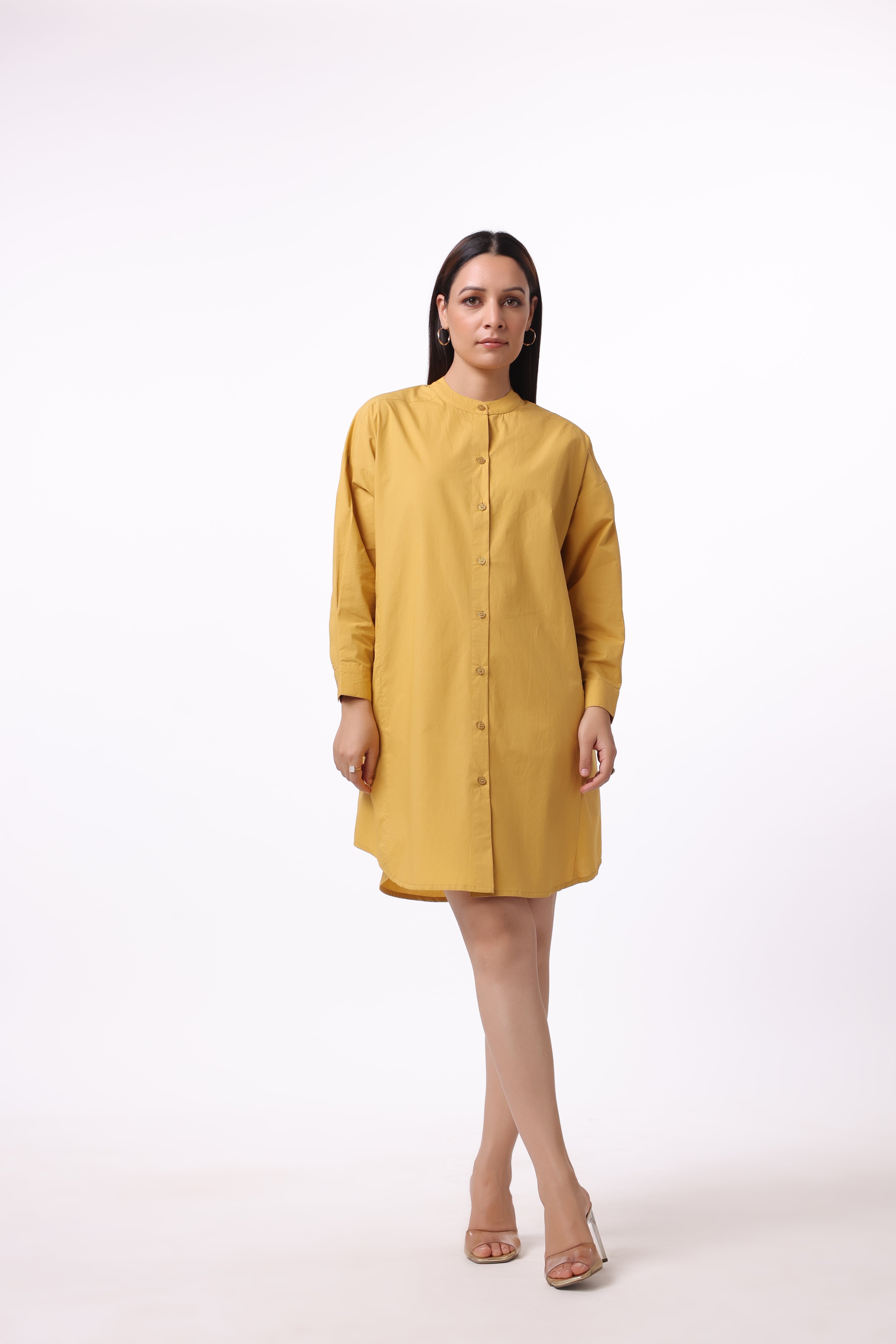 Women’s Yellow Cotton Dress