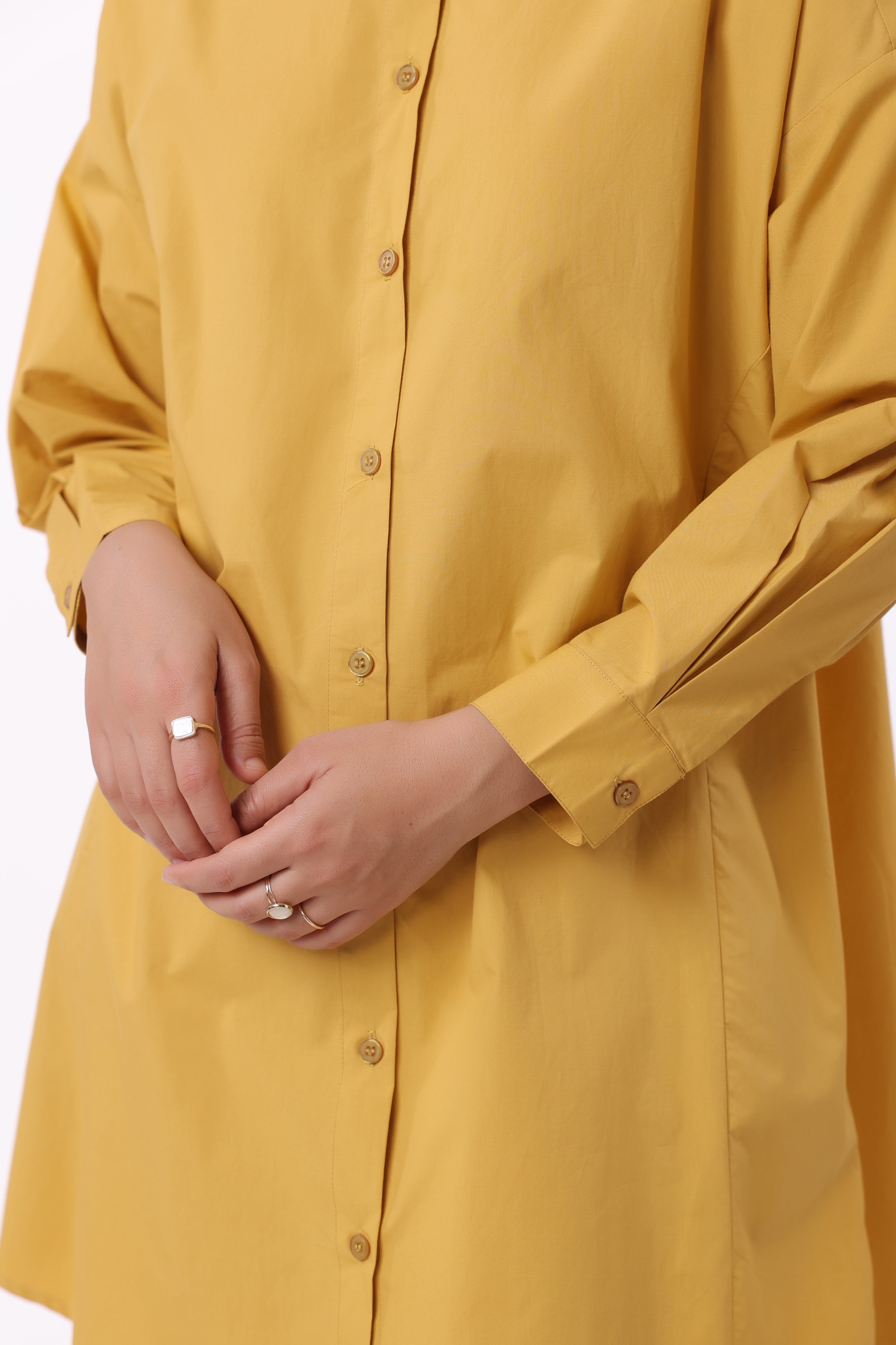 Women’s Yellow Cotton Dress