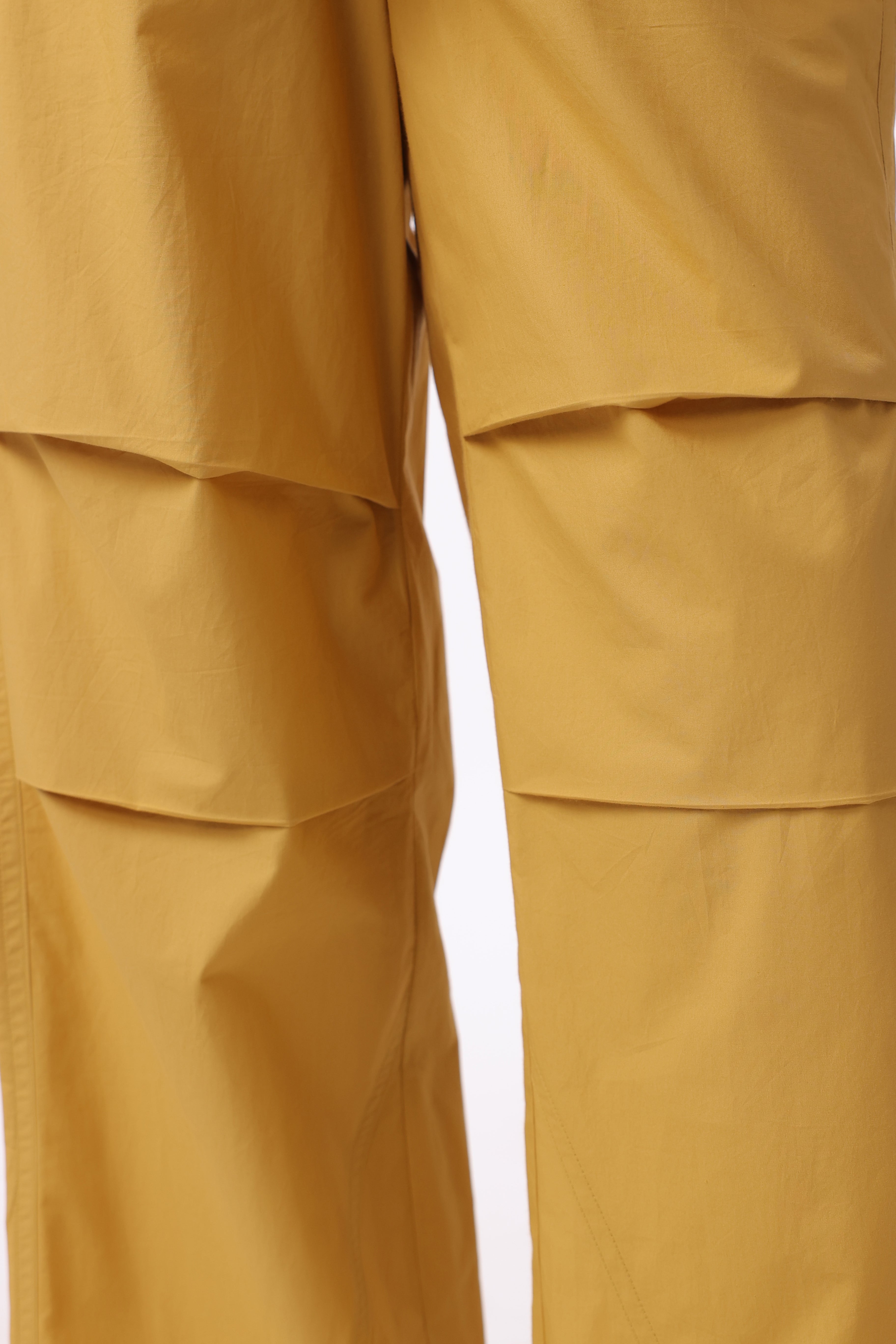 Women’s Yellow Cotton Trouser