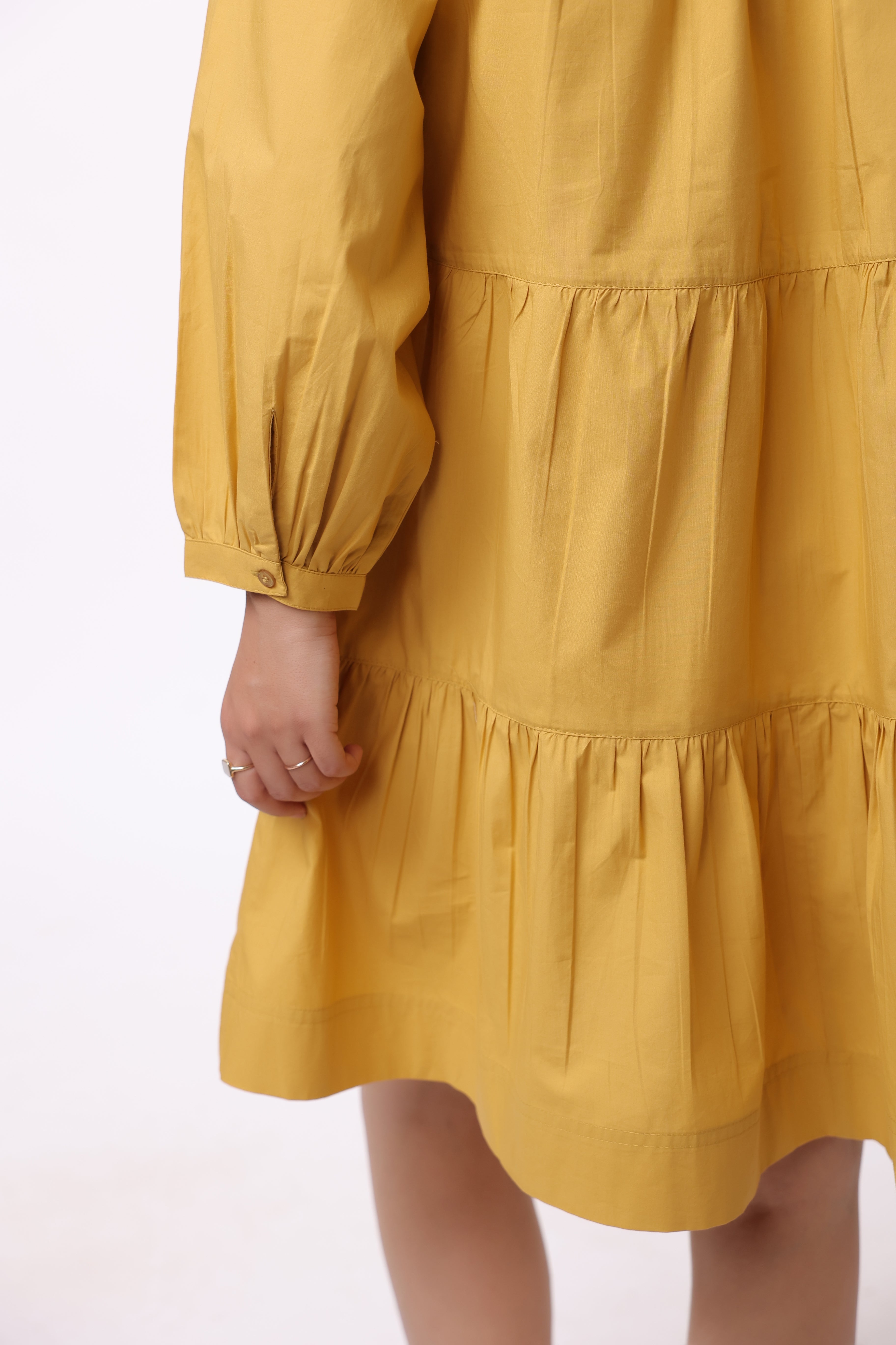 Women’s Yellow Cotton Dress