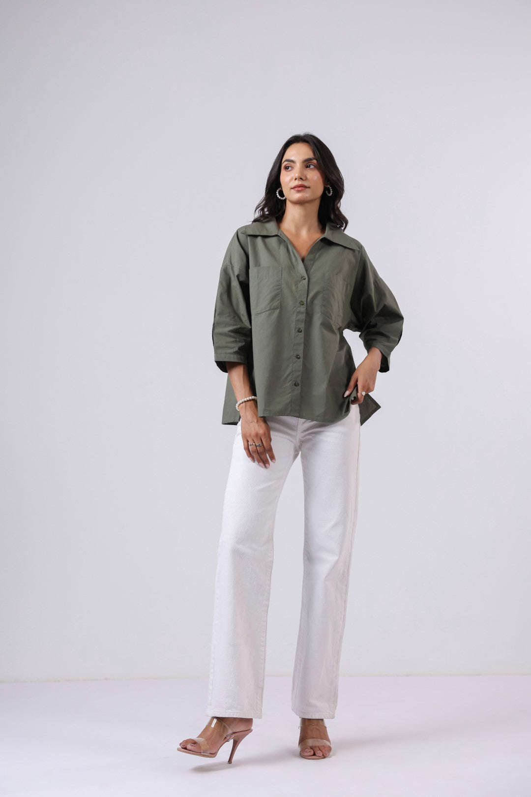 Women’s Green Cotton Top