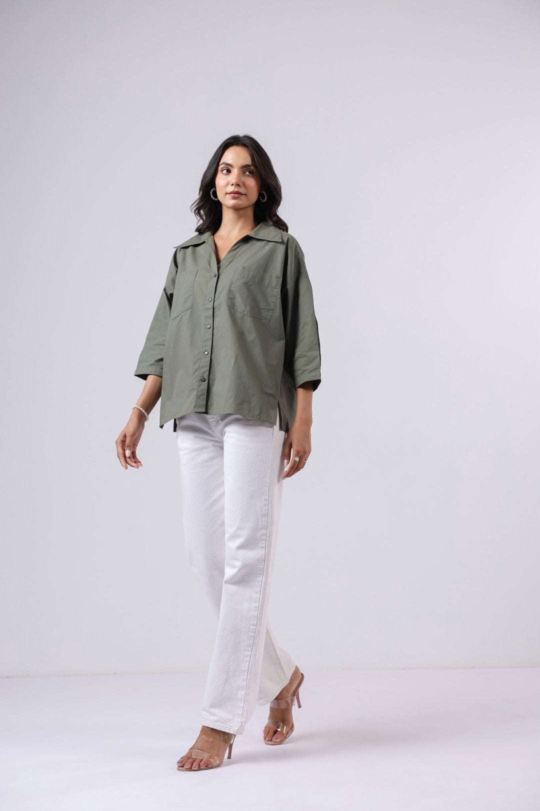 Women’s Green Cotton Top