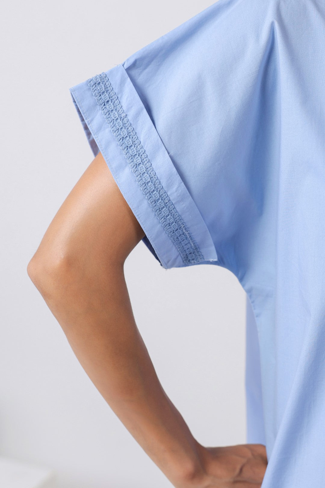 Women’s Blue Cotton Shirt