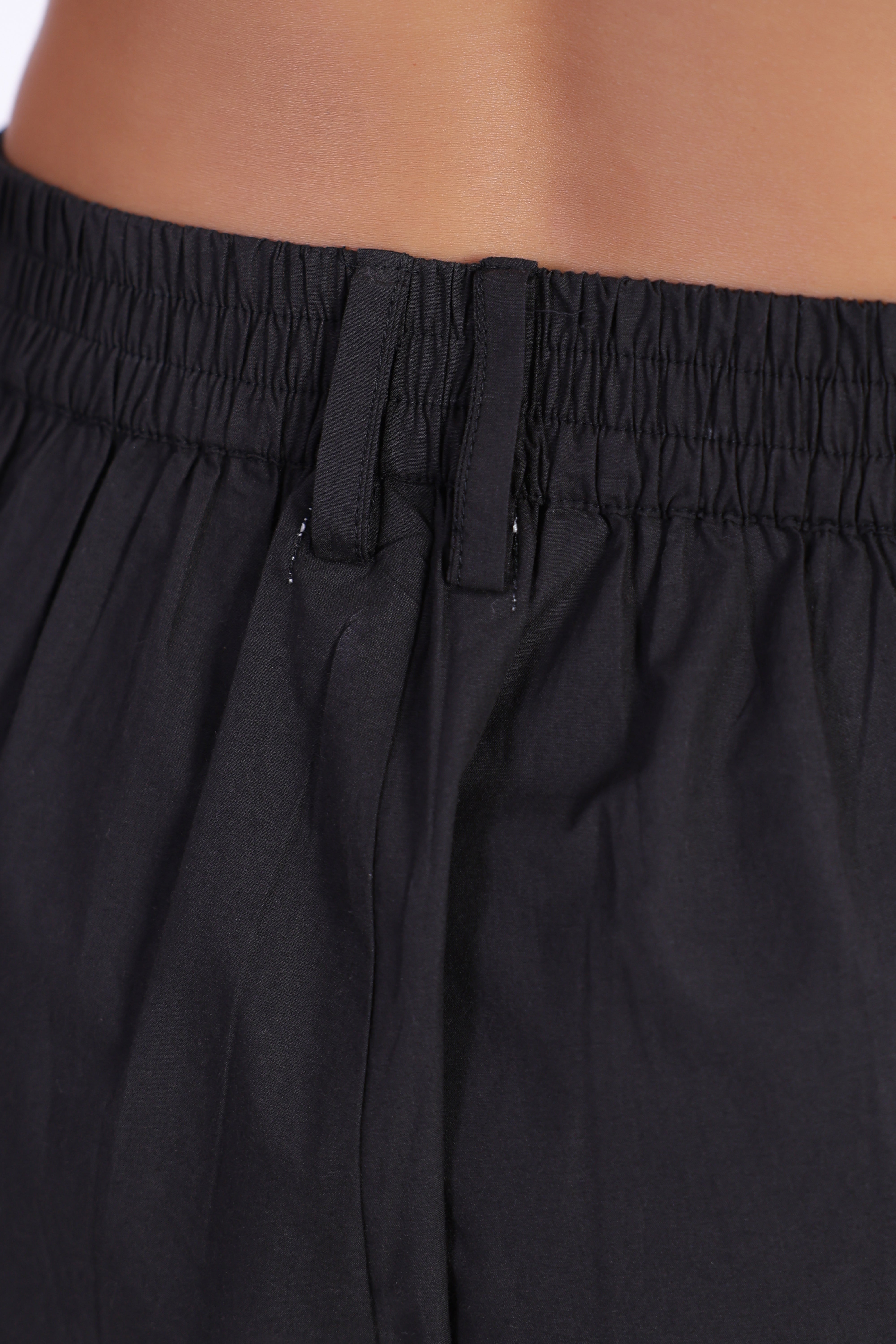 Women’s Black Cotton Trouser
